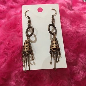 Antique Copper Earrings